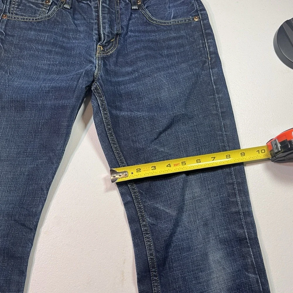 Levis 527 Jeans Mens 29x30 Blue Bootcut Mid Rise Medium Wash Denim Western
